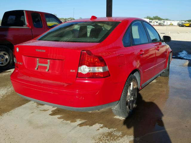 YV1MS382572274841 - 2007 VOLVO S40 2.4I RED photo 4