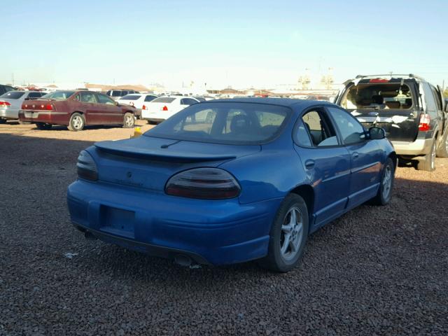 1G2WR5216XF288184 - 1999 PONTIAC GRAND PRIX BLUE photo 4