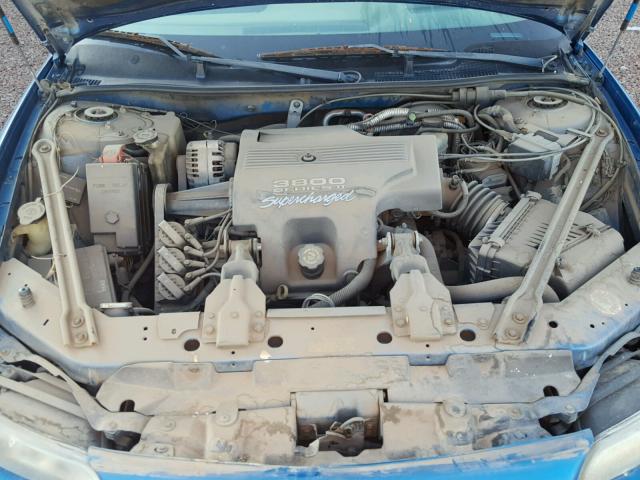 1G2WR5216XF288184 - 1999 PONTIAC GRAND PRIX BLUE photo 7