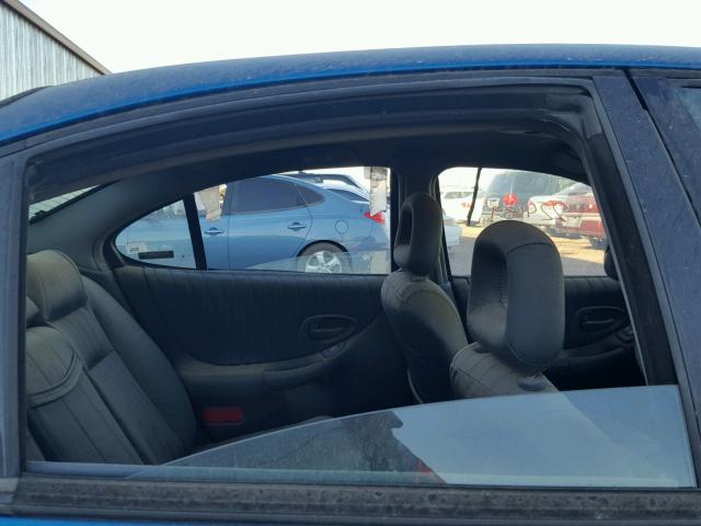 1G2WR5216XF288184 - 1999 PONTIAC GRAND PRIX BLUE photo 9