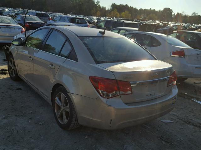 1G1PG5SC0C7157532 - 2012 CHEVROLET CRUZE LT CREAM photo 3