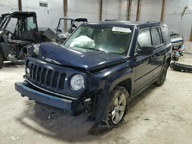 1C4NJPFA3CD610256 - 2012 JEEP PATRIOT LA BLUE photo 2