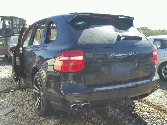 WP1AD29P68LA73158 - 2008 PORSCHE CAYENNE GT BLACK photo 3