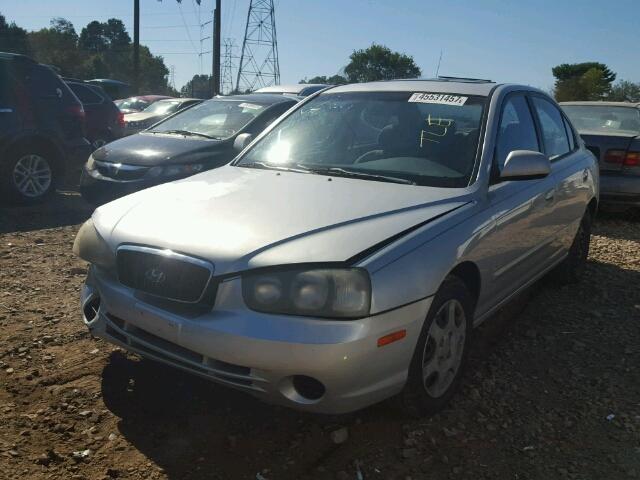 KMHDN45D93U623325 - 2003 HYUNDAI ELANTRA GL SILVER photo 2