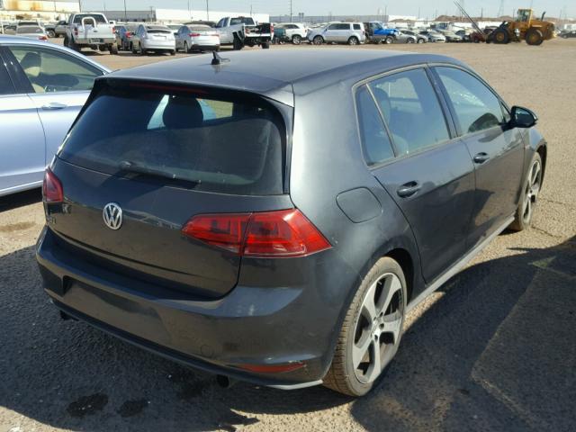 3VW5T7AU7FM034236 - 2015 VOLKSWAGEN GTI BLACK photo 4