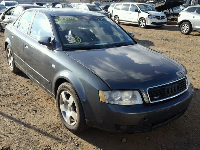 WAULC68E64A213295 - 2004 AUDI A4 GRAY photo 1