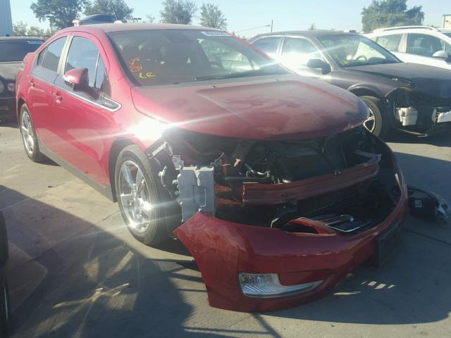 1G1RD6E43FU137664 - 2015 CHEVROLET VOLT RED photo 1