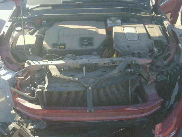 1G1RD6E43FU137664 - 2015 CHEVROLET VOLT RED photo 7