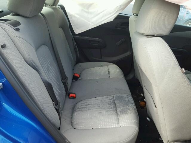 1G1JB5SH1H4146483 - 2017 CHEVROLET SONIC LS 蓝色 照片 6