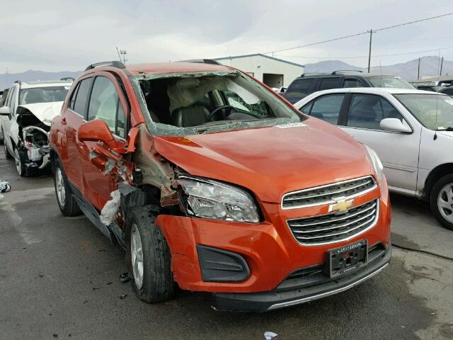 KL7CJPSB2GB675507 - 2016 CHEVROLET TRAX 1LT ORANGE photo 1