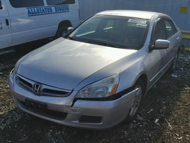 1HGCM56366A136346 - 2006 HONDA ACCORD SILVER photo 2