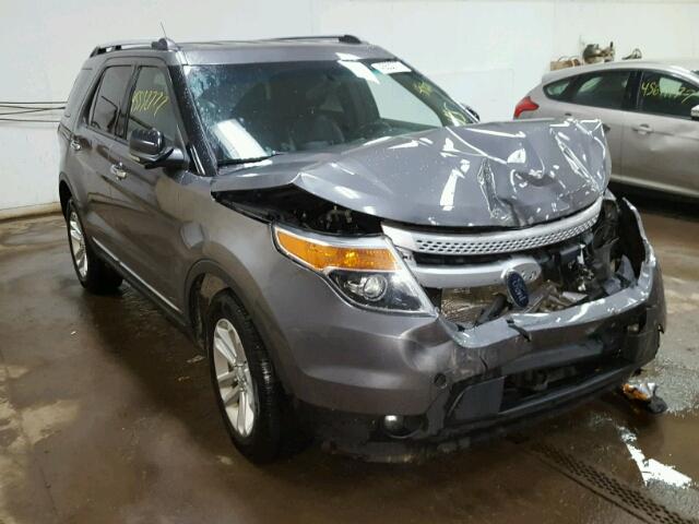 1FM5K7D83DGB52310 - 2013 FORD EXPLORER GRAY photo 1