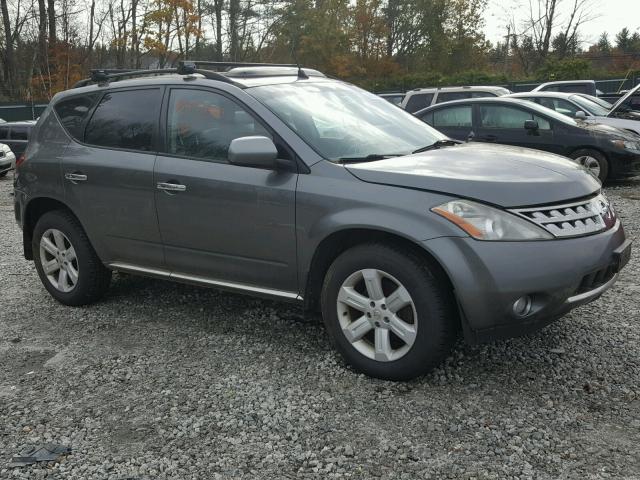 JN8AZ08T46W428687 - 2006 NISSAN MURANO SL GRAY photo 1