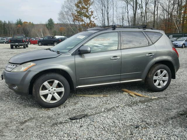 JN8AZ08T46W428687 - 2006 NISSAN MURANO SL GRAY photo 2