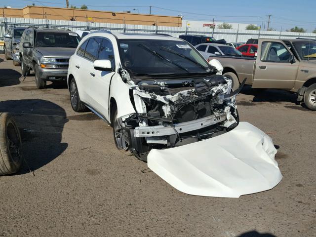 5FRYD3H85HB012062 - 2017 ACURA MDX ADVANC WHITE photo 1