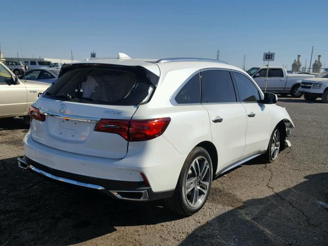 5FRYD3H85HB012062 - 2017 ACURA MDX ADVANC WHITE photo 4