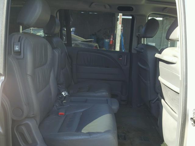 5FNRL38716B089962 - 2006 HONDA ODYSSEY EX SILVER photo 6