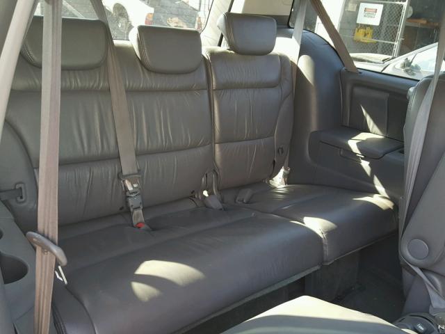 5FNRL38716B089962 - 2006 HONDA ODYSSEY EX SILVER photo 9