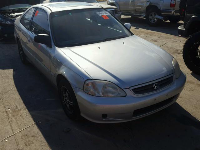 1HGEJ8246YL095693 - 2000 HONDA CIVIC EX 银色 照片 1