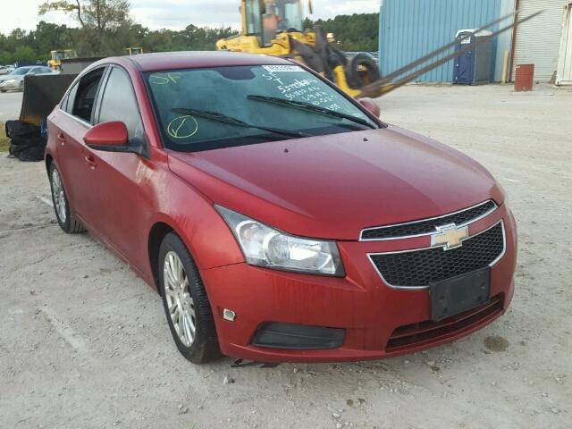 1G1PH5SB4D7201358 - 2013 CHEVROLET CRUZE ECO RED photo 1