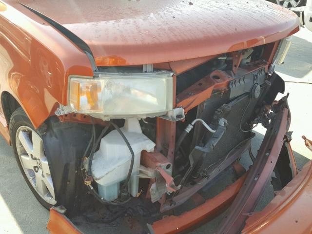 JTLKT324X40162777 - 2004 TOYOTA SCION XB 橙色 照片 9