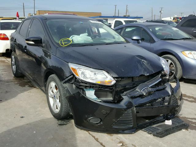 1FADP3F29DL243534 - 2013 FORD FOCUS SE BLACK photo 1