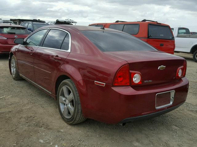 1G1ZJ57B58F209616 - 2008 CHEVROLET MALIBU 2LT BURGUNDY photo 3