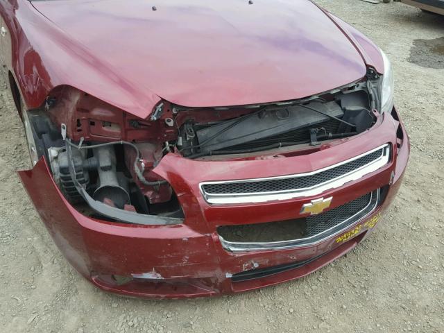 1G1ZJ57B58F209616 - 2008 CHEVROLET MALIBU 2LT BURGUNDY photo 9