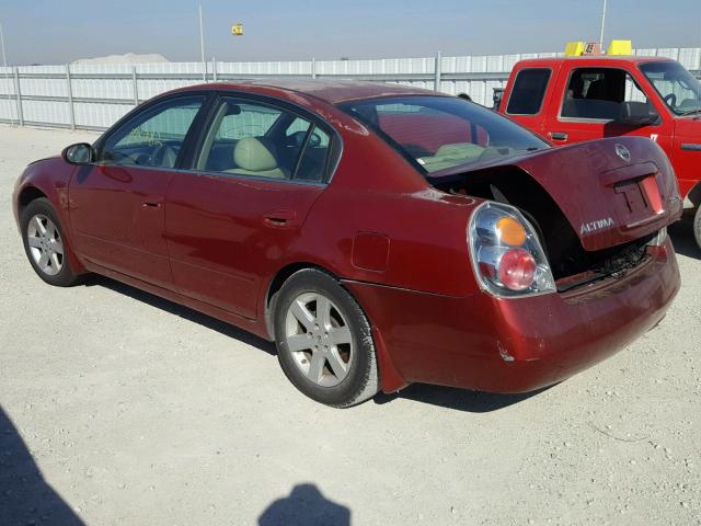 1N4AL11D03C348523 - 2003 NISSAN ALTIMA BAS BURGUNDY photo 3