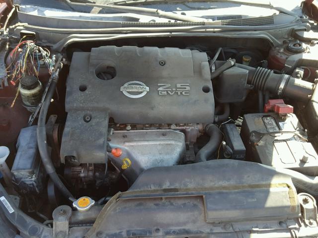 1N4AL11D03C348523 - 2003 NISSAN ALTIMA BAS BURGUNDY photo 7