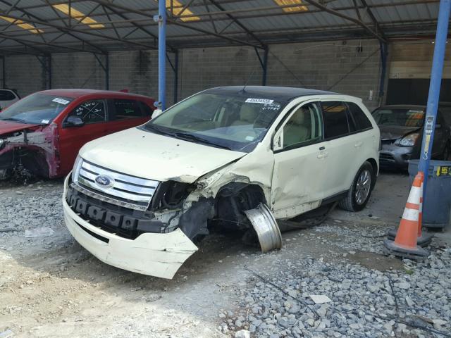 2FMDK39CX7BB37784 - 2007 FORD EDGE SEL P CREAM photo 2