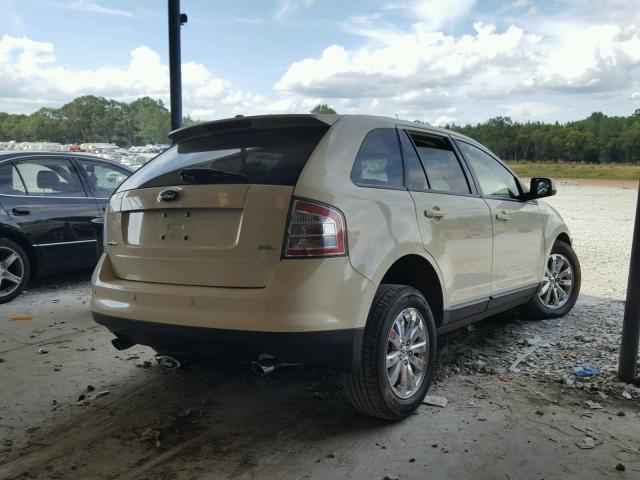 2FMDK39CX7BB37784 - 2007 FORD EDGE SEL P CREAM photo 4