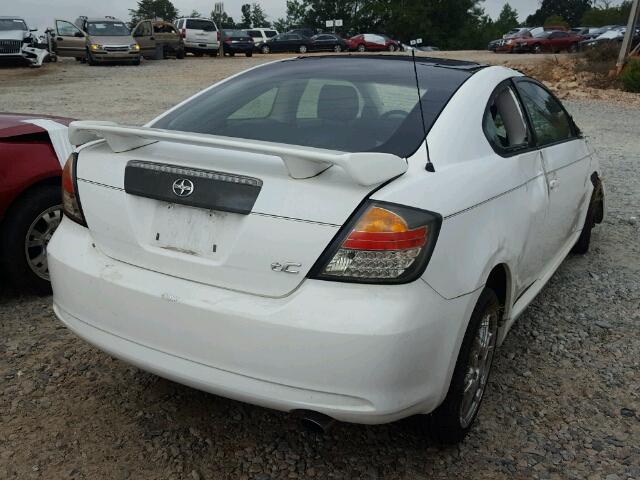JTKDE177250025364 - 2005 TOYOTA SCION TC 白色 照片 4