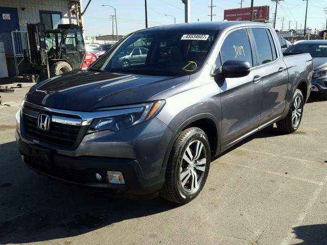 5FPYK2F49HB009061 - 2017 HONDA RIDGELINE GRAY photo 2