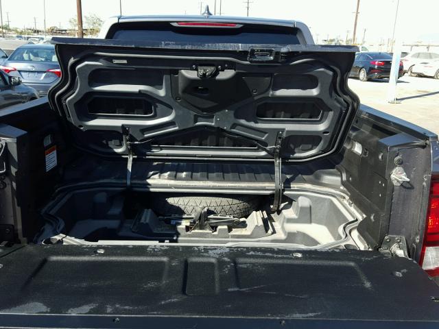 5FPYK2F49HB009061 - 2017 HONDA RIDGELINE GRAY photo 9