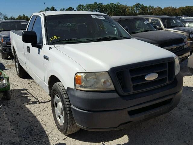 1FTRF122X7KA68489 - 2007 FORD F150 WHITE photo 1