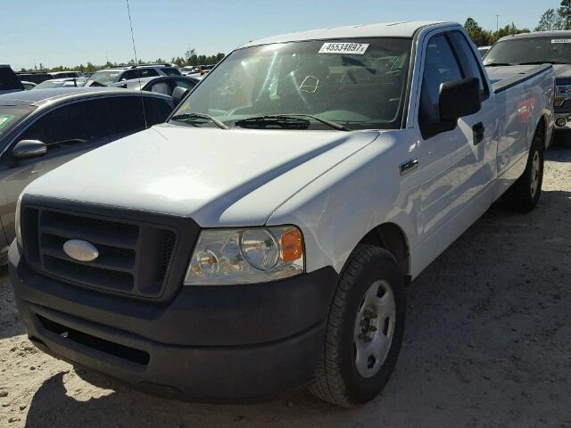 1FTRF122X7KA68489 - 2007 FORD F150 WHITE photo 2