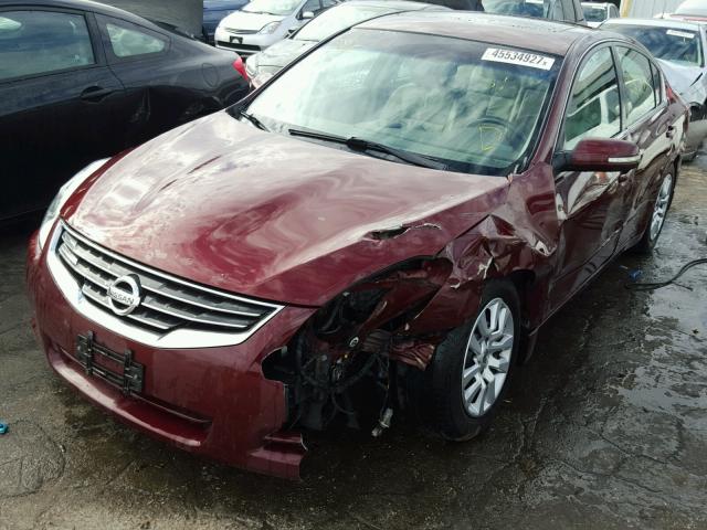 1N4AL2AP5CC158541 - 2012 NISSAN ALTIMA BAS MAROON photo 2