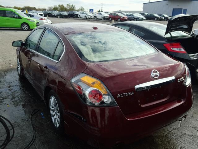 1N4AL2AP5CC158541 - 2012 NISSAN ALTIMA BAS MAROON photo 3