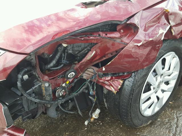 1N4AL2AP5CC158541 - 2012 NISSAN ALTIMA BAS MAROON photo 9