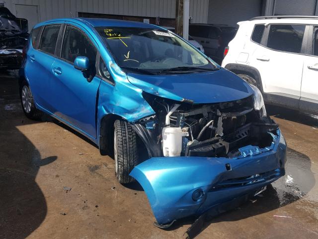 3N1CE2CPXEL425631 - 2014 NISSAN VERSA NOTE TURQUOISE photo 1