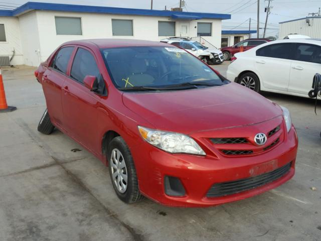 5YFBU4EE4DP201520 - 2013 TOYOTA COROLLA BA MAROON photo 1