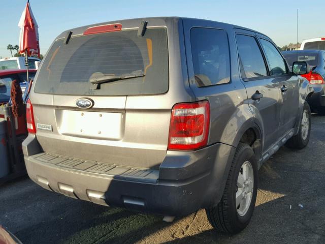 1FMCU02709KA08723 - 2009 FORD ESCAPE XLS CHARCOAL photo 4