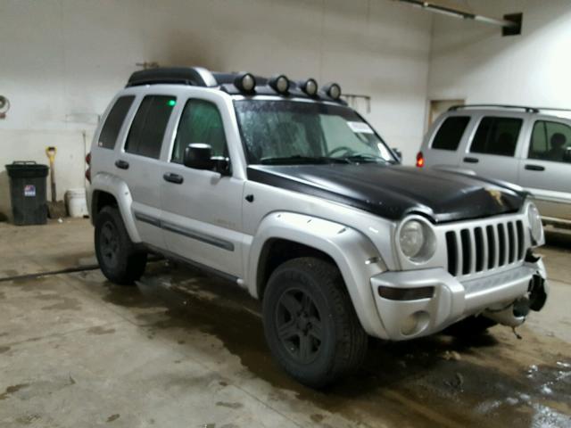 1J4GL38K24W158754 - 2004 JEEP LIBERTY RE SILVER photo 1