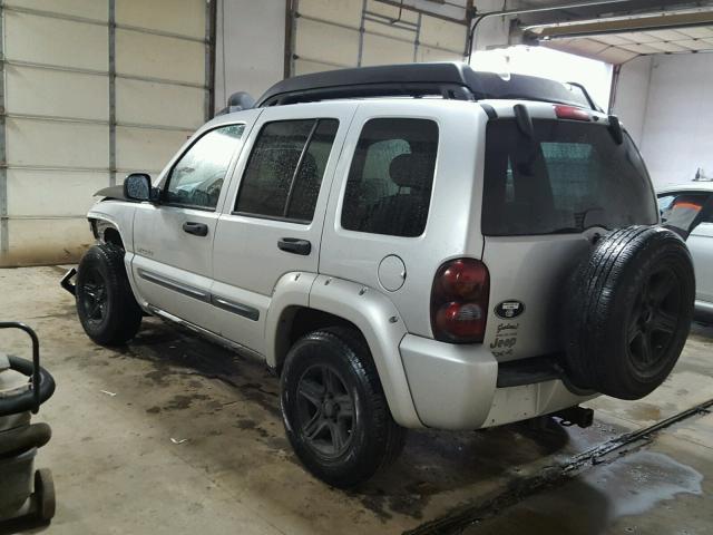 1J4GL38K24W158754 - 2004 JEEP LIBERTY RE SILVER photo 3