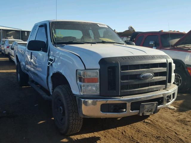 1FTSX21578EC31096 - 2008 FORD F250 WHITE photo 1