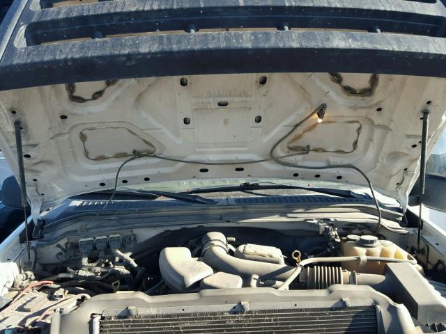 1FTSX21578EC31096 - 2008 FORD F250 WHITE photo 7