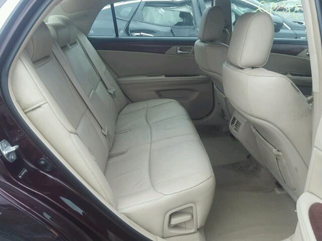 4T1BK3DB2BU410659 - 2011 TOYOTA AVALON BAS Kasztanowy zdjęcie 6