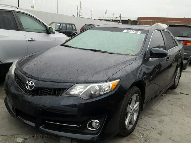 4T1BF1FK6CU573354 - 2012 TOYOTA CAMRY BASE BLACK photo 2