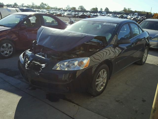 1G2ZG558664152868 - 2006 PONTIAC G6 BLACK photo 2